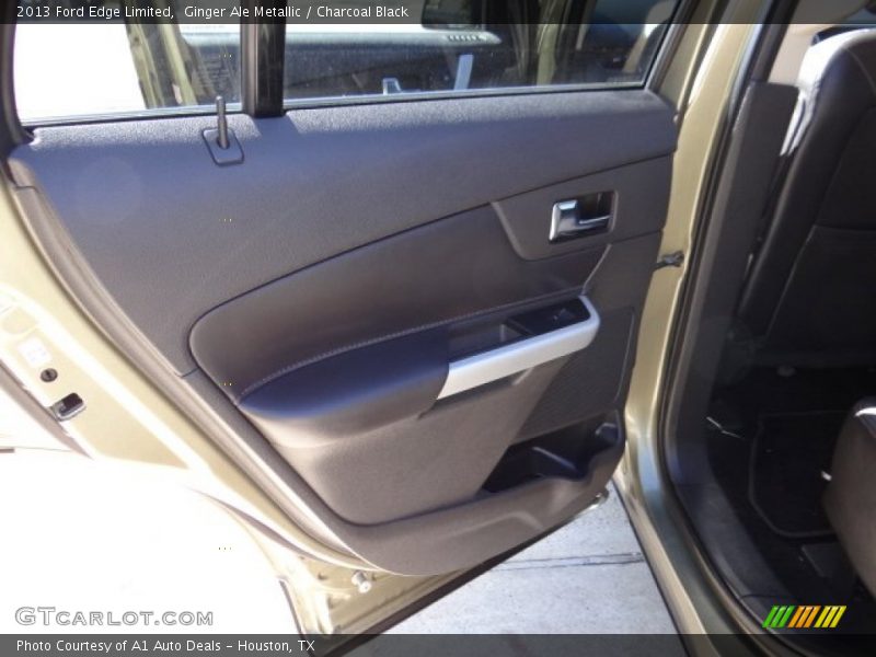Ginger Ale Metallic / Charcoal Black 2013 Ford Edge Limited