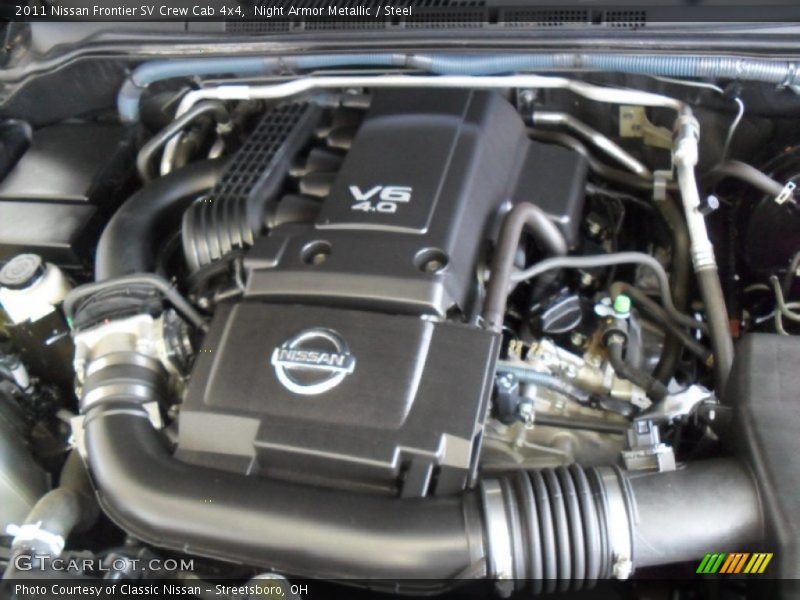 Night Armor Metallic / Steel 2011 Nissan Frontier SV Crew Cab 4x4