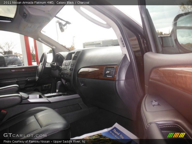Galaxy Black / Charcoal 2011 Nissan Armada Platinum 4WD