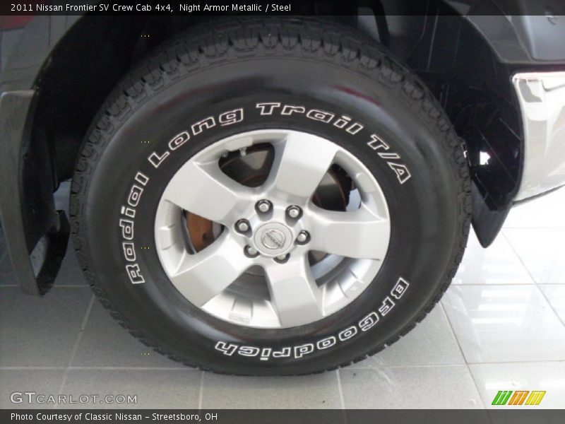 Night Armor Metallic / Steel 2011 Nissan Frontier SV Crew Cab 4x4