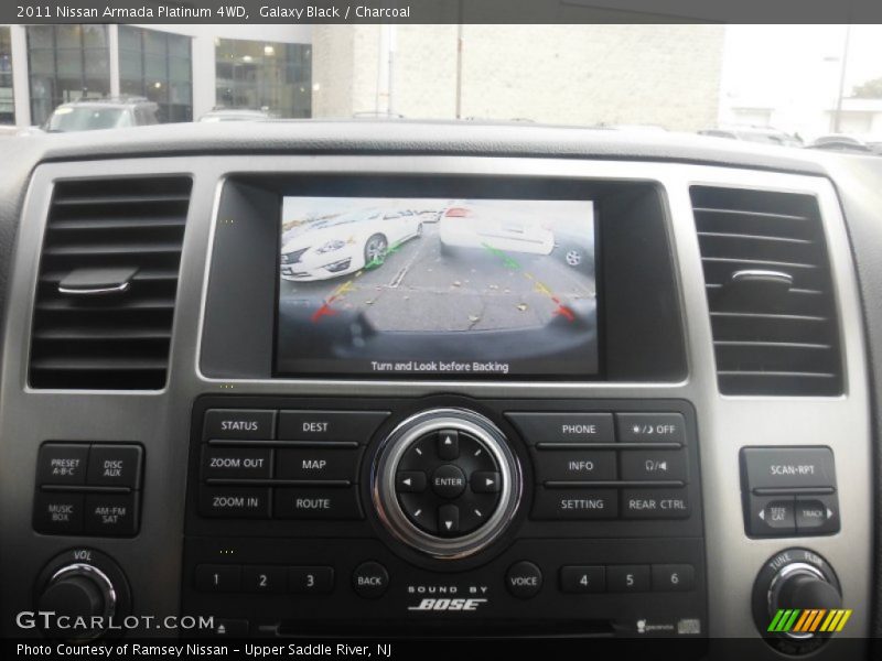 Galaxy Black / Charcoal 2011 Nissan Armada Platinum 4WD