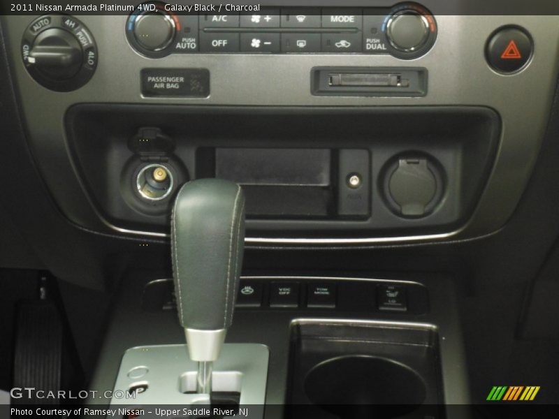 Galaxy Black / Charcoal 2011 Nissan Armada Platinum 4WD