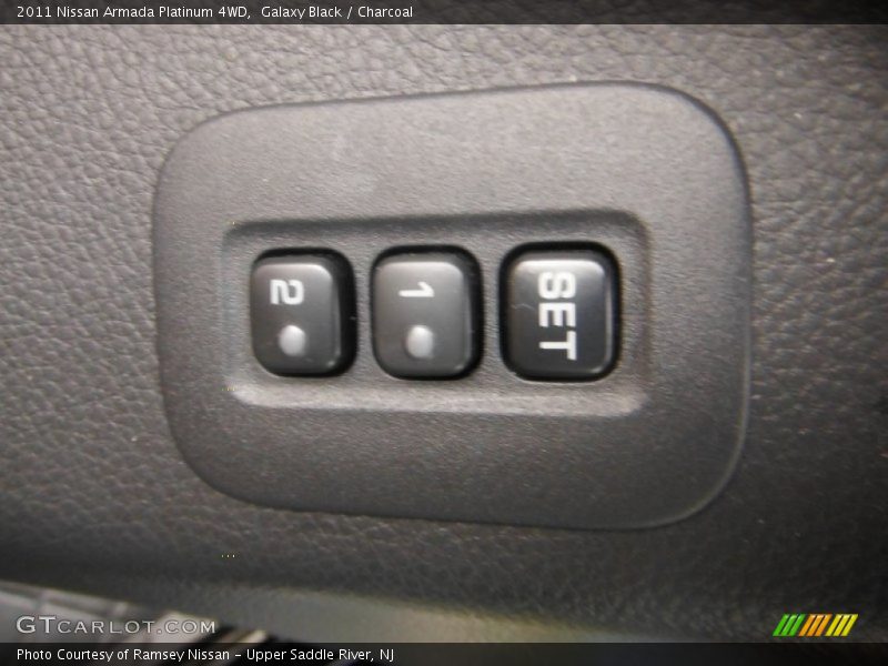 Galaxy Black / Charcoal 2011 Nissan Armada Platinum 4WD