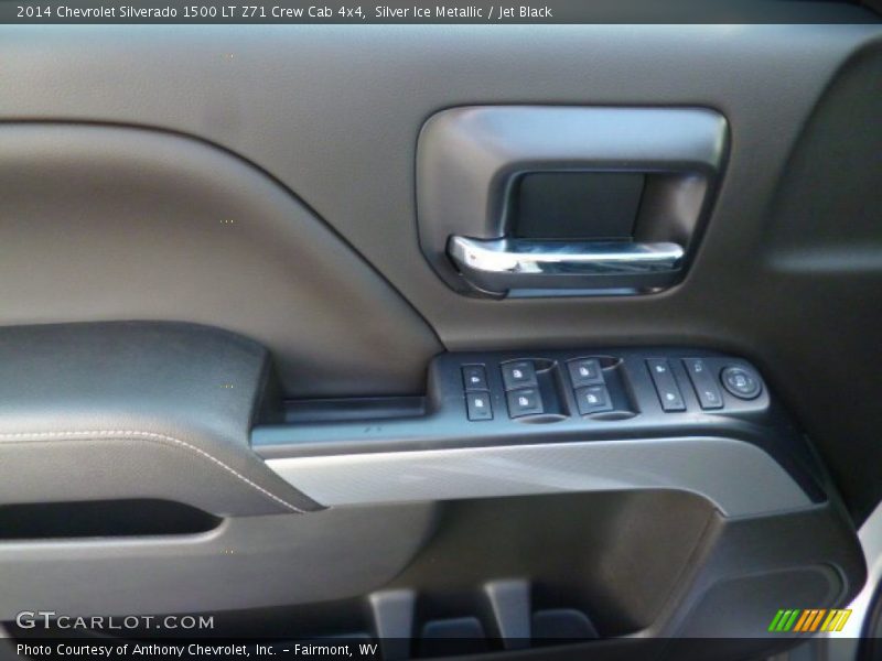 Silver Ice Metallic / Jet Black 2014 Chevrolet Silverado 1500 LT Z71 Crew Cab 4x4