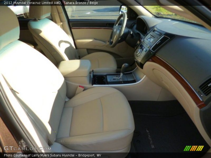 Sahara Bronze / Beige 2012 Hyundai Veracruz Limited AWD
