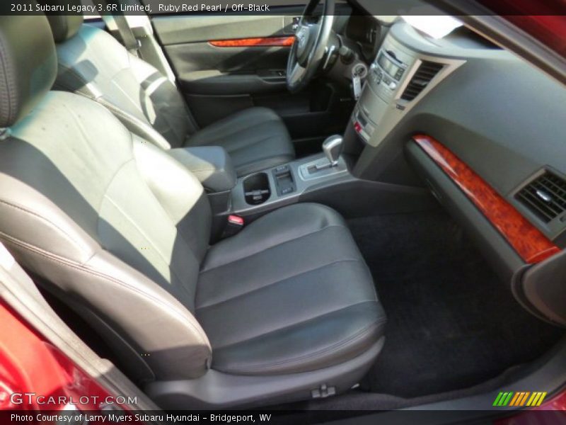 Ruby Red Pearl / Off-Black 2011 Subaru Legacy 3.6R Limited