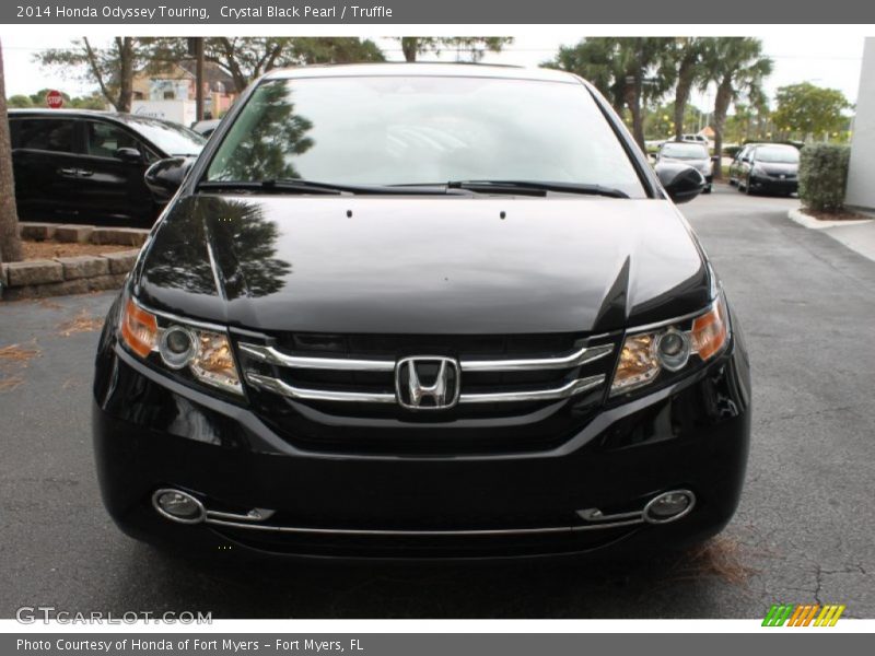 Crystal Black Pearl / Truffle 2014 Honda Odyssey Touring