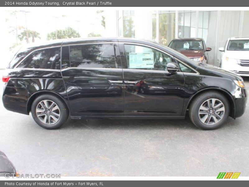 Crystal Black Pearl / Truffle 2014 Honda Odyssey Touring