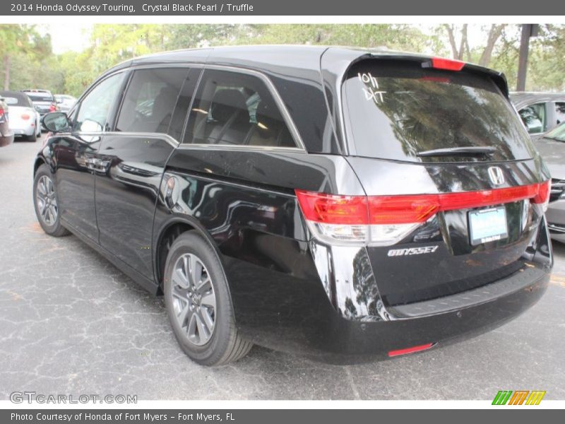 Crystal Black Pearl / Truffle 2014 Honda Odyssey Touring