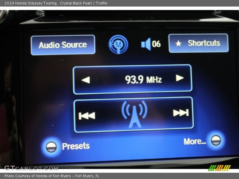 Crystal Black Pearl / Truffle 2014 Honda Odyssey Touring