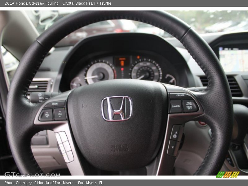 Crystal Black Pearl / Truffle 2014 Honda Odyssey Touring