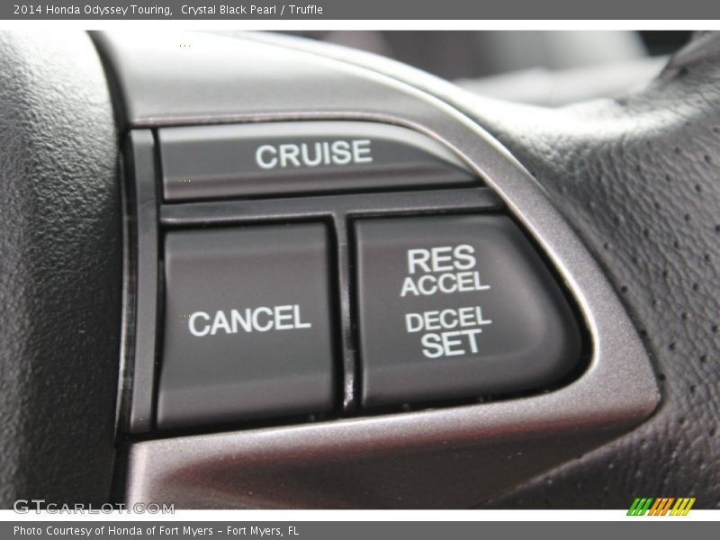 Crystal Black Pearl / Truffle 2014 Honda Odyssey Touring