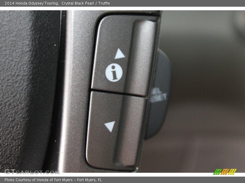 Crystal Black Pearl / Truffle 2014 Honda Odyssey Touring