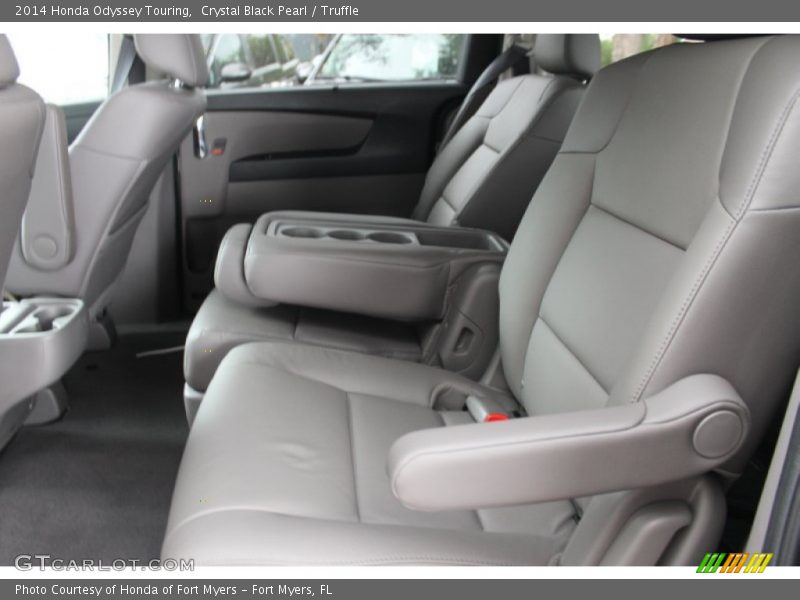 Crystal Black Pearl / Truffle 2014 Honda Odyssey Touring