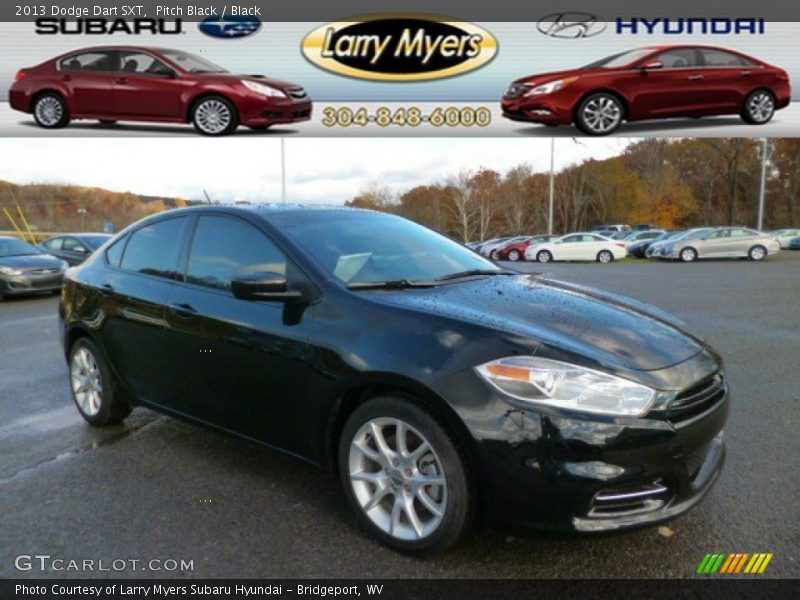 Pitch Black / Black 2013 Dodge Dart SXT
