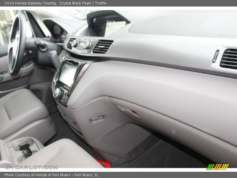 Crystal Black Pearl / Truffle 2014 Honda Odyssey Touring
