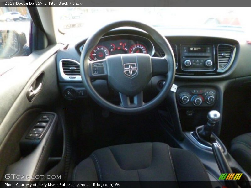 Pitch Black / Black 2013 Dodge Dart SXT