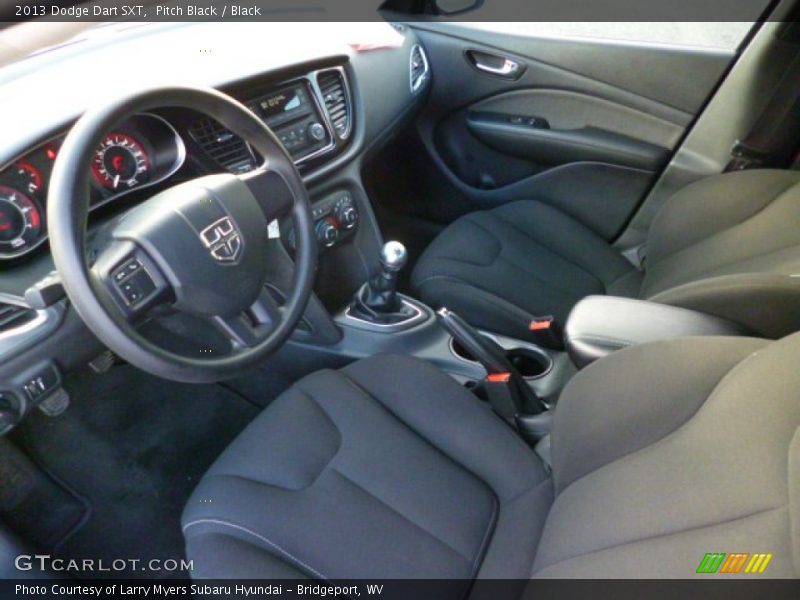 Pitch Black / Black 2013 Dodge Dart SXT