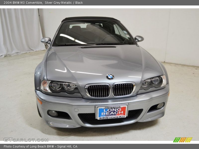 Silver Grey Metallic / Black 2004 BMW M3 Convertible