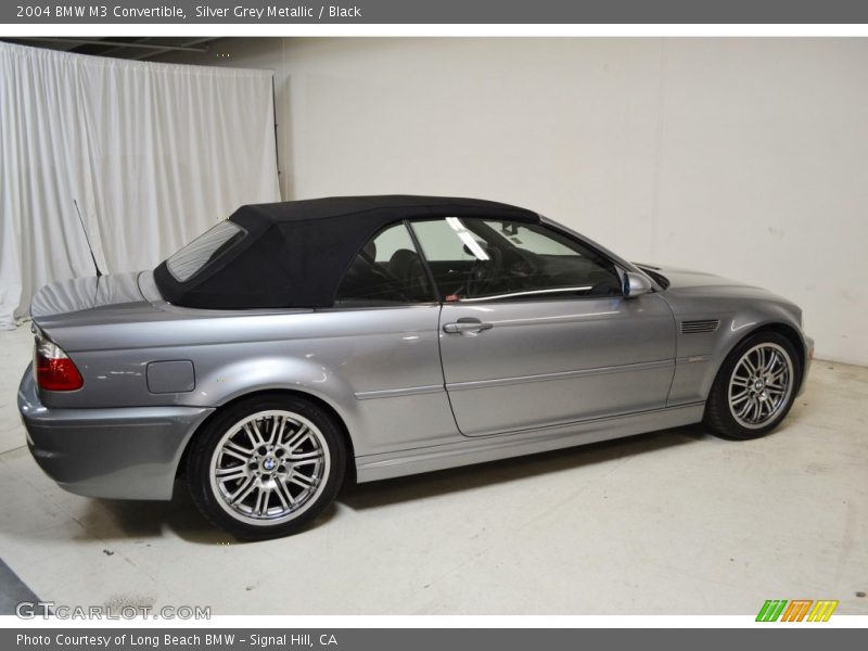 Silver Grey Metallic / Black 2004 BMW M3 Convertible