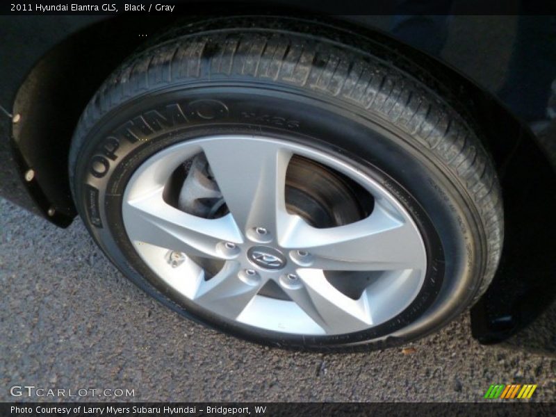 Black / Gray 2011 Hyundai Elantra GLS