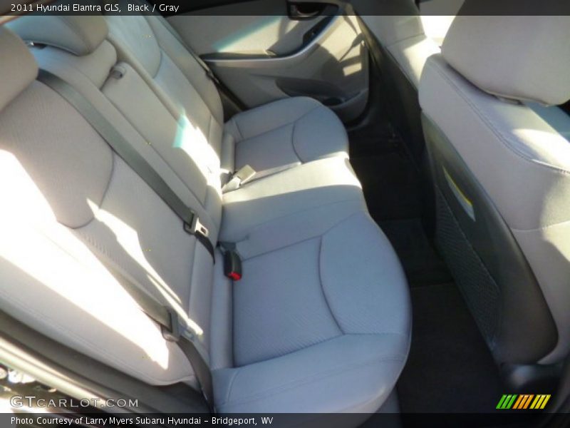 Black / Gray 2011 Hyundai Elantra GLS
