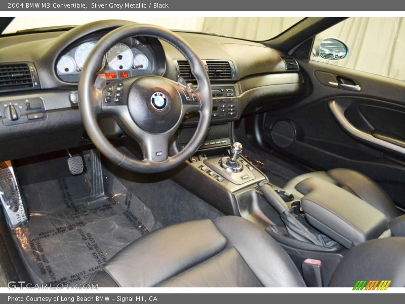 Black Interior - 2004 M3 Convertible 
