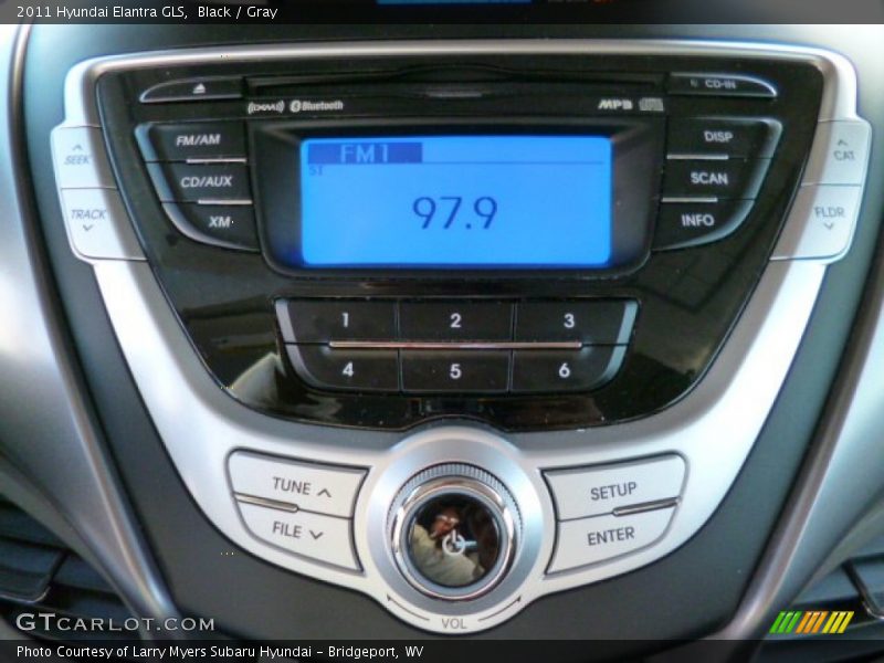 Black / Gray 2011 Hyundai Elantra GLS