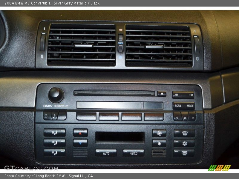 Silver Grey Metallic / Black 2004 BMW M3 Convertible
