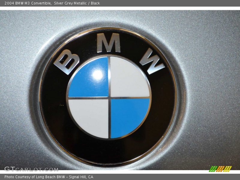 Silver Grey Metallic / Black 2004 BMW M3 Convertible