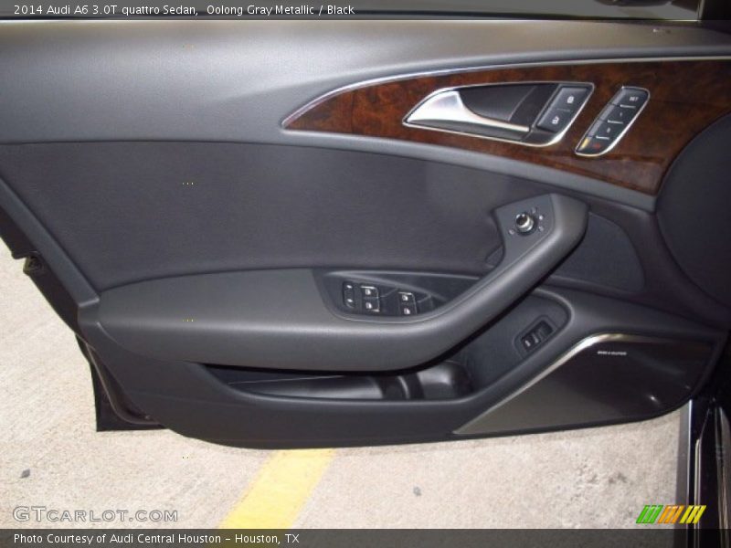 Oolong Gray Metallic / Black 2014 Audi A6 3.0T quattro Sedan