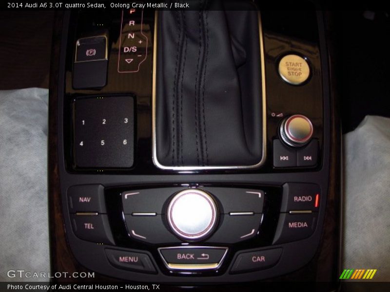 Oolong Gray Metallic / Black 2014 Audi A6 3.0T quattro Sedan