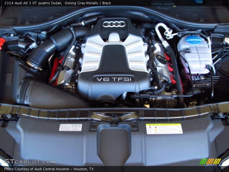 Oolong Gray Metallic / Black 2014 Audi A6 3.0T quattro Sedan