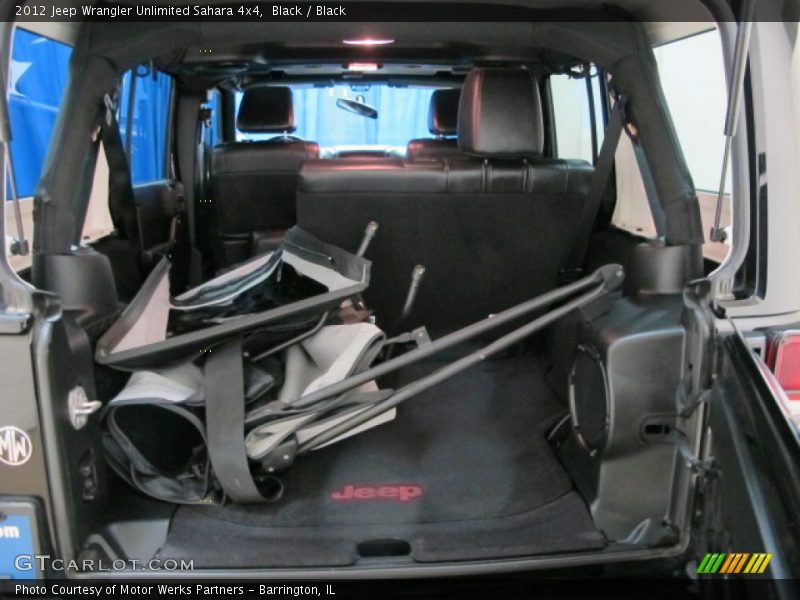 Black / Black 2012 Jeep Wrangler Unlimited Sahara 4x4