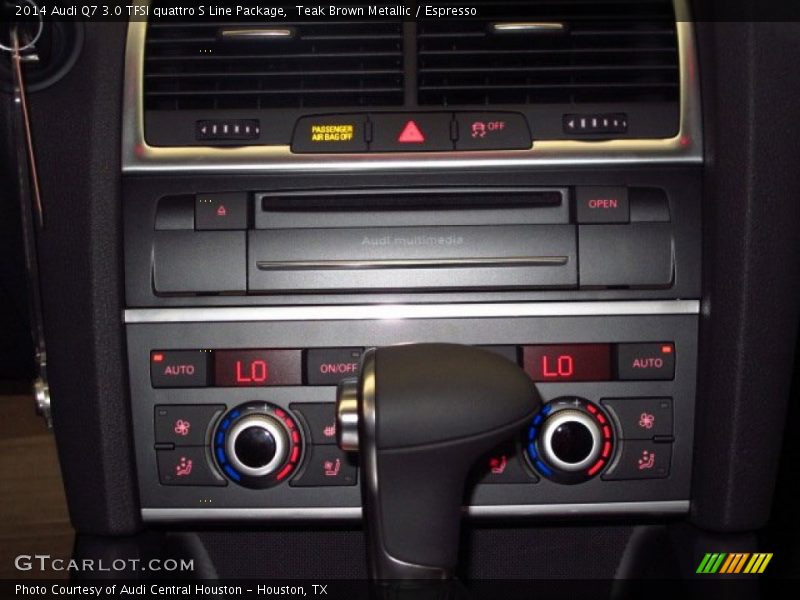 Teak Brown Metallic / Espresso 2014 Audi Q7 3.0 TFSI quattro S Line Package