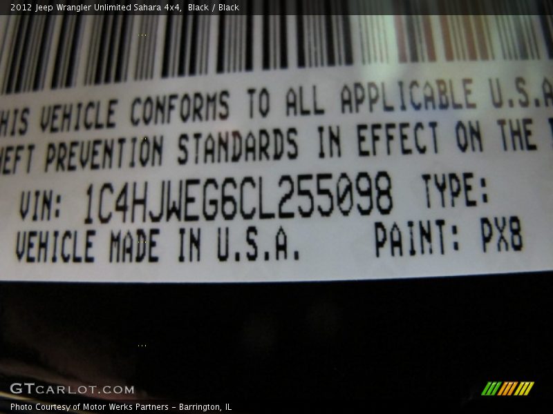 Black / Black 2012 Jeep Wrangler Unlimited Sahara 4x4