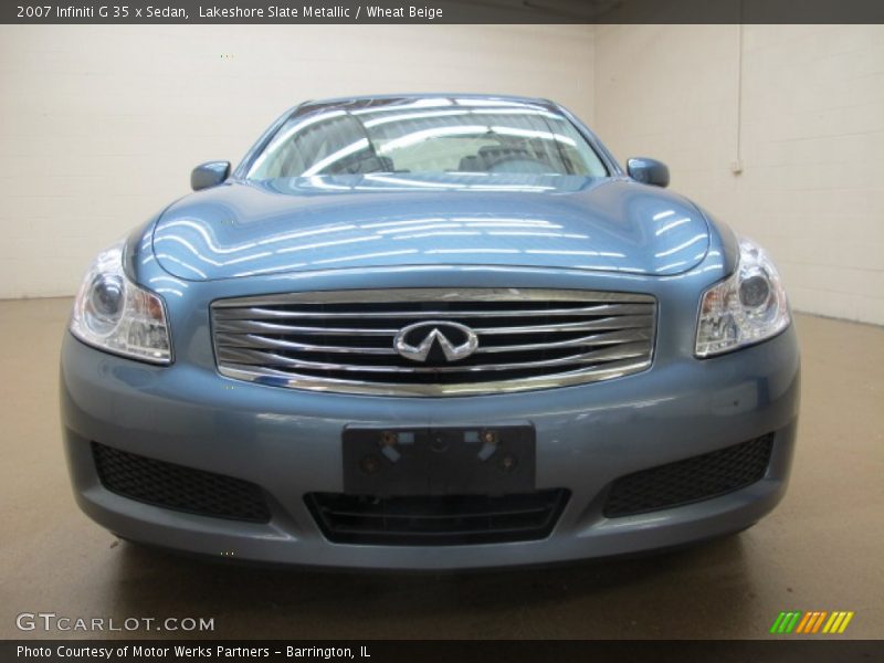 Lakeshore Slate Metallic / Wheat Beige 2007 Infiniti G 35 x Sedan