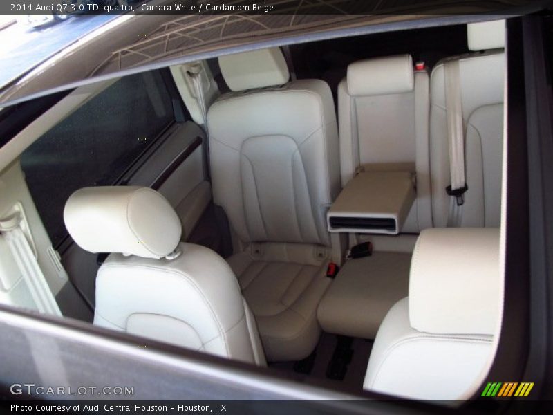 Carrara White / Cardamom Beige 2014 Audi Q7 3.0 TDI quattro