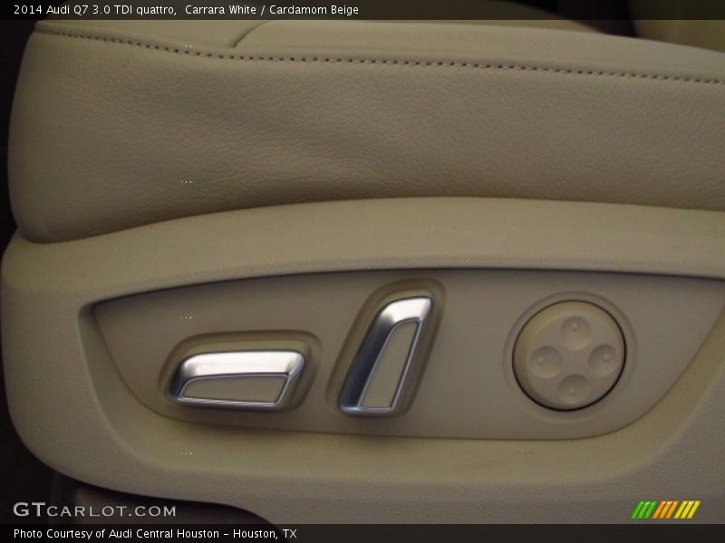 Carrara White / Cardamom Beige 2014 Audi Q7 3.0 TDI quattro