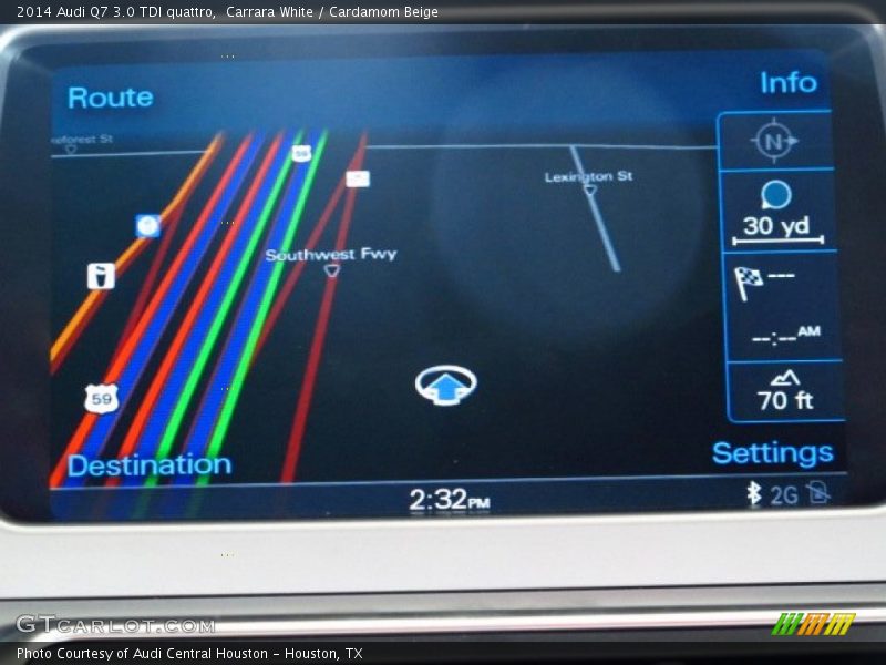 Carrara White / Cardamom Beige 2014 Audi Q7 3.0 TDI quattro