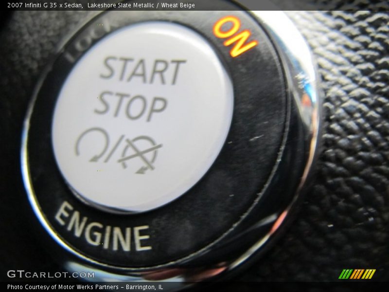 Lakeshore Slate Metallic / Wheat Beige 2007 Infiniti G 35 x Sedan