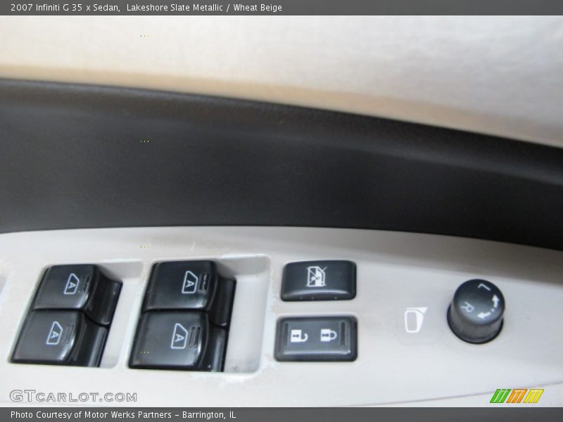 Lakeshore Slate Metallic / Wheat Beige 2007 Infiniti G 35 x Sedan