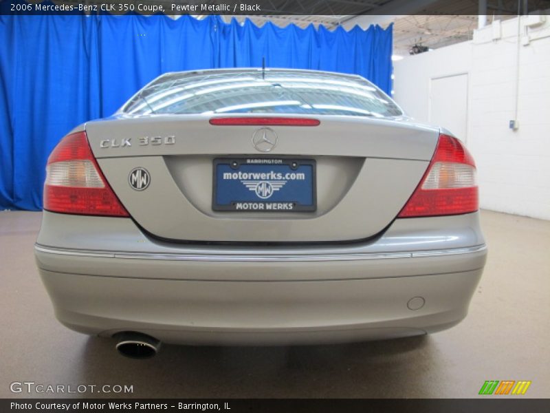 Pewter Metallic / Black 2006 Mercedes-Benz CLK 350 Coupe