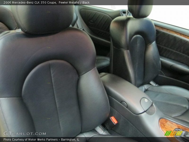 Pewter Metallic / Black 2006 Mercedes-Benz CLK 350 Coupe
