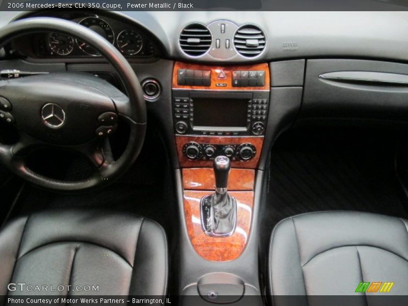 Pewter Metallic / Black 2006 Mercedes-Benz CLK 350 Coupe