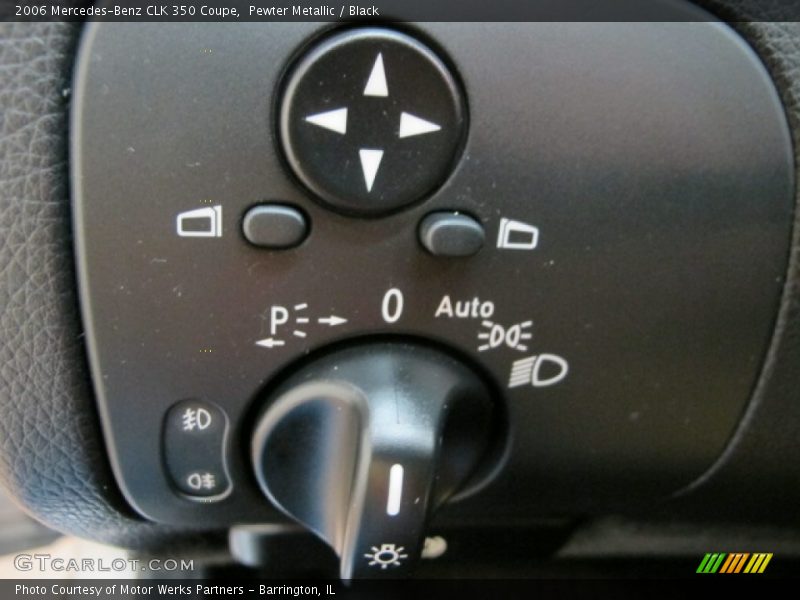 Pewter Metallic / Black 2006 Mercedes-Benz CLK 350 Coupe