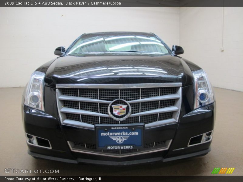 Black Raven / Cashmere/Cocoa 2009 Cadillac CTS 4 AWD Sedan