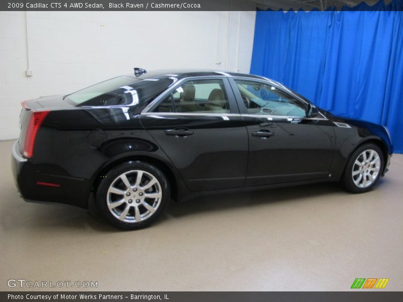 Black Raven / Cashmere/Cocoa 2009 Cadillac CTS 4 AWD Sedan