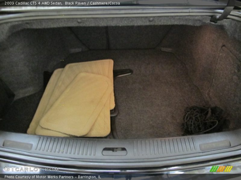Black Raven / Cashmere/Cocoa 2009 Cadillac CTS 4 AWD Sedan