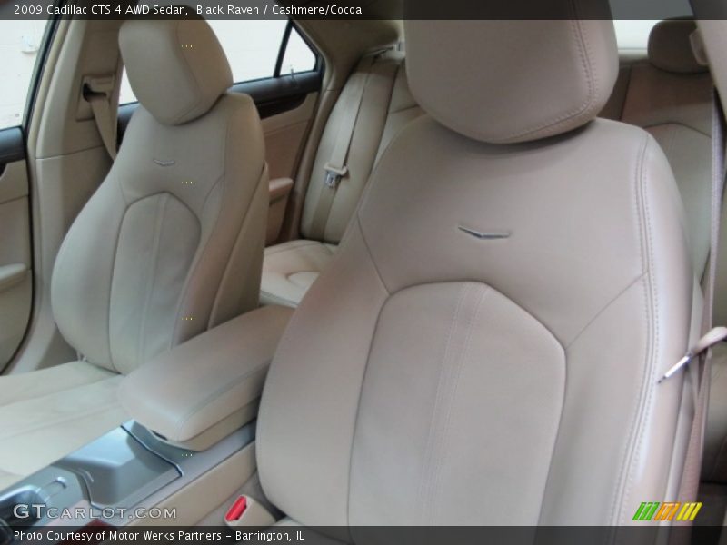 Black Raven / Cashmere/Cocoa 2009 Cadillac CTS 4 AWD Sedan